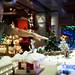 Saline resident Charles Elkins points out a detail in his North Pole display in his basement on Monday. He will often go back and update or refurbish the creations. Daniel Brenner I AnnArbor.com